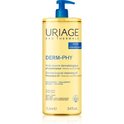 Uriage DERM-PHY Dermatological Cleansing Oil Verzorgende Doucheolie 1000 ml Uriage DERM-PHY Dermatological Cleansing Oil Verzorgende Doucheolie 1000 ml