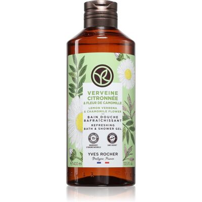 Yves Rocher Lemon Verbena & Chamomile Flower Douchegel geuren Lemon Verbena & Chamomile Flower 400 ml Yves Rocher Lemon Verbena & Chamomile Flower Douchegel geuren Lemon Verbena & Chamomile Flower 400 ml