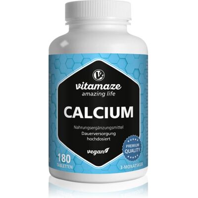 Vitamaze GmbH Calcium 400 mg Vegan Tabletten - Producttype Vitamaze GmbH Calcium 400 mg Vegan Tabletten - Producttype