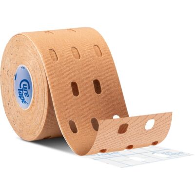 CureTape® Punch fixatietape kleur Beige 5 m CureTape® Punch fixatietape kleur Beige 5 m