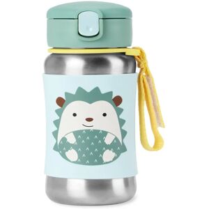 Skip Hop Spark Style Straw Bottle roestvrijstalen drinkfles met rietje Hedgehog 12 m+ 350 ml Skip Hop Spark Style Straw Bottle roestvrijstalen drinkfles met rietje Hedgehog 12 m+ 350 ml