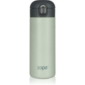 Zopa Thermo Bottle thermos met rietje Pistacio Green 400 ml Zopa Thermo Bottle thermos met rietje Pistacio Green 400 ml