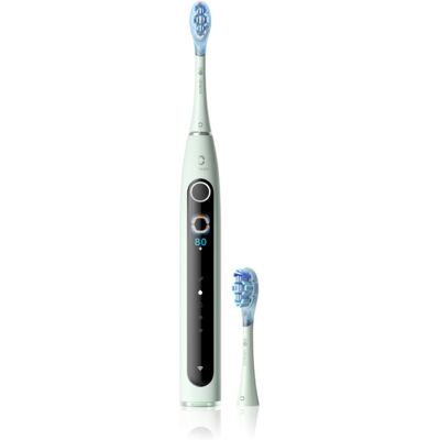 Oclean X Pro 20 Sonische Tandenborstel + Vervangende Kop Green 1 st Oclean X Pro 20 Sonische Tandenborstel + Vervangende Kop Green 1 st