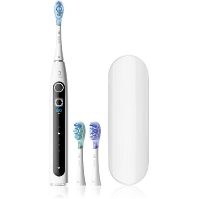 Oclean X Pro 20 Set Sonische Tandenborstel + 2 Vervangende Koppen met reisetui White Oclean X Pro 20 Set Sonische Tandenborstel + 2 Vervangende Koppen met reisetui White