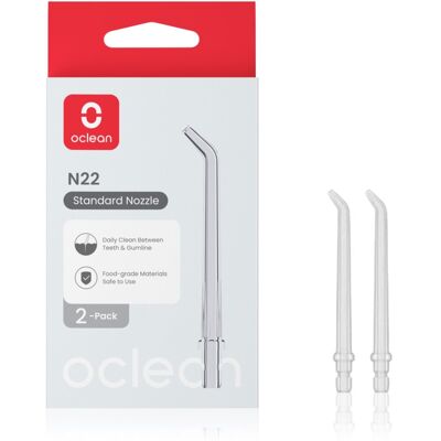 Oclean N23-W10 Lite vervangspuitkop 2 st Oclean N23-W10 Lite vervangspuitkop 2 st