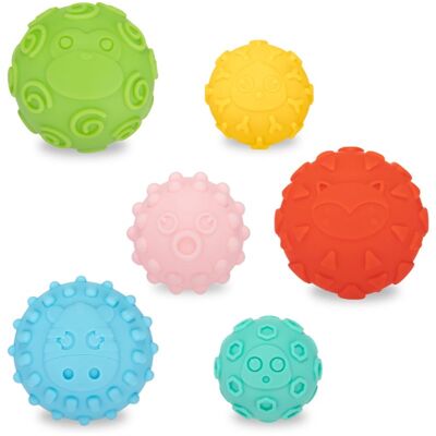 Canpol babies Sensorische Ballen Kleine Speelgoed voor Kinderen - Sensorische Ontwikkeling Canpol babies Sensorische Ballen Kleine Speelgoed voor Kinderen - Sensorische Ontwikkeling