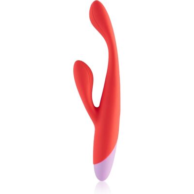 Dream Toys Love Signal Double Beat vibrator met clitorsstimulator 19 cm Dream Toys Love Signal Double Beat vibrator met clitorsstimulator 19 cm