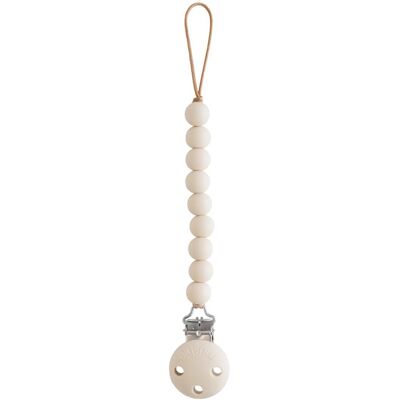 Mushie Mushie HERA Fopspeenclip - Zand - 1 stuks Mushie Mushie HERA Fopspeenclip - Zand - 1 stuks