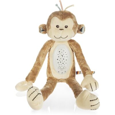 Zopa Plush Sleepy Toy with Projector and Melodies Monkey - Knuffel met projector en melodieën, Nachtlampje voor kinderen Zopa Plush Sleepy Toy with Projector and Melodies Monkey - Knuffel met projector en melodieën, Nachtlampje voor kinderen