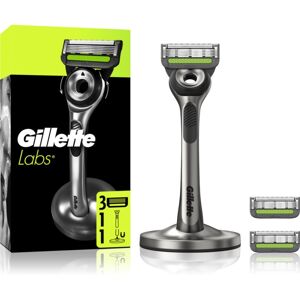 Gillette Labs scheersysteem met houder + navulmesjes 1 st Gillette Labs scheersysteem met houder + navulmesjes 1 st