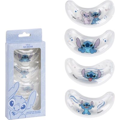 Disney Stitch Gel Care Set hydrogel kussentjes tegen Kringen onder de Ogen 4 st Disney Stitch Gel Care Set hydrogel kussentjes tegen Kringen onder de Ogen 4 st