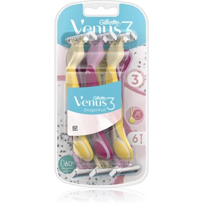 Gillette Venus 3 Dragonfruit Scheermessen - Scheermessen Gillette Venus 3 Dragonfruit Scheermessen - Scheermessen