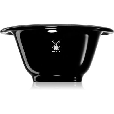 Mühle Accessories Porcelain Bowl porseleinen kommetje voor het Scheren Black 1 st Mühle Accessories Porcelain Bowl porseleinen kommetje voor het Scheren Black 1 st