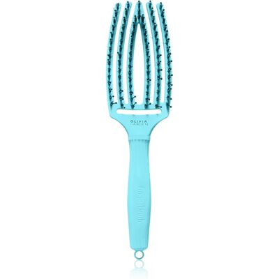 Olivia Garden Fingerbrush Boar & Nylon Haarborstel met nylon en varkenshaar Dolce Vita Blue Sky 1 st Olivia Garden Fingerbrush Boar & Nylon Haarborstel met nylon en varkenshaar Dolce Vita Blue Sky 1 st