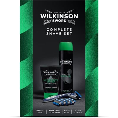 Wilkinson Sword Hydro5 Complete Shave Set Gift Set voor het Scheren Wilkinson Sword Hydro5 Complete Shave Set Gift Set voor het Scheren