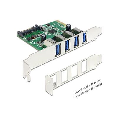 DeLOCK - 89360 - PCIe - USB 3.0 - Interfacekaart DeLOCK - 89360 - PCIe - USB 3.0 - Interfacekaart