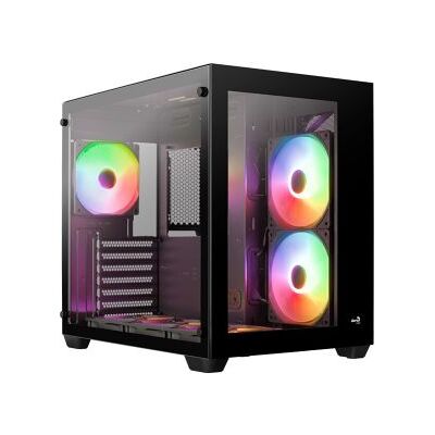 Aerocool Dryft Midi Tower Zwart Aerocool Dryft Midi Tower Zwart