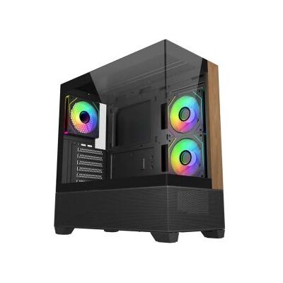 Cooler Master Elite 690 Wood Black Cooler Master Elite 690 Wood Black