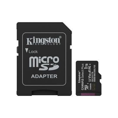 Kingston MicroSD Canvas Select Plus Gen3 1TB + Adapter Kingston MicroSD Canvas Select Plus Gen3 1TB + Adapter