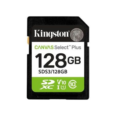 Kingston SD Canvas Select Plus Gen3 128GB Kingston SD Canvas Select Plus Gen3 128GB