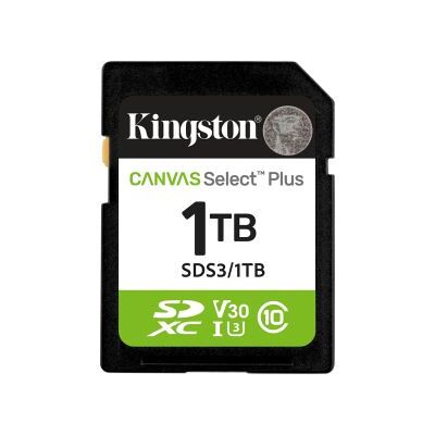 Kingston SD Canvas Select Plus Gen3 1TB Kingston SD Canvas Select Plus Gen3 1TB