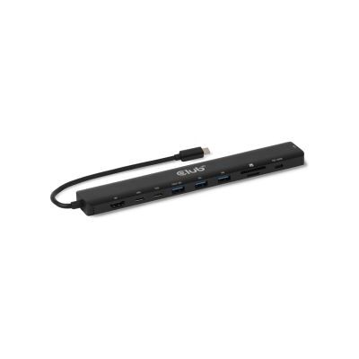 Club 3D CLUB3D 10-1 Portable Dock USB Type-C® 10Gbps to HDMITM 8K30Hz PD3.1 Max.140Watt Club 3D CLUB3D 10-1 Portable Dock USB Type-C® 10Gbps to HDMITM 8K30Hz PD3.1 Max.140Watt