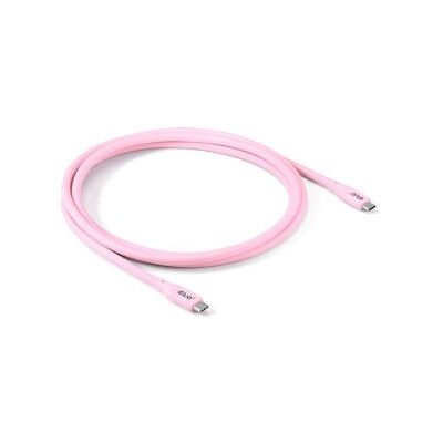Club 3D Club3D USB4 Gen 3x2 20Gbps 240W USB Type-C 2m Roze Club 3D Club3D USB4 Gen 3x2 20Gbps 240W USB Type-C 2m Roze