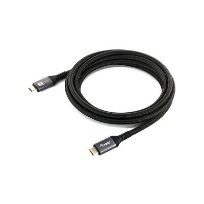 Equip 128384 USB-kabel USB4 Gen 2x2 3 m USB C Zwart Equip 128384 USB-kabel USB4 Gen 2x2 3 m USB C Zwart