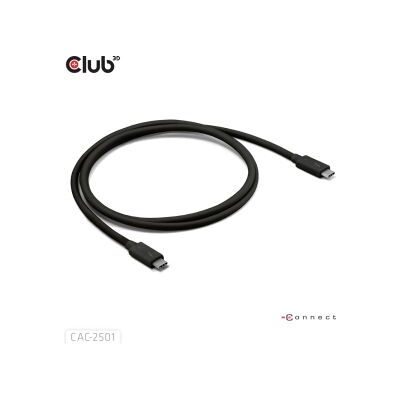 Club 3D Club3D Thunderbolt 5 120Gbps 240W USB Type-C 1m Club 3D Club3D Thunderbolt 5 120Gbps 240W USB Type-C 1m