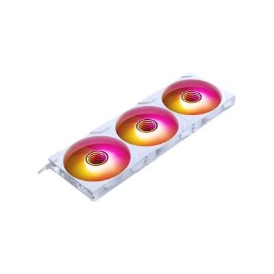 PHANTEKS M25 Gen2 PWM D-RGB 3-Pack Reverse Blade 140mm White PHANTEKS M25 Gen2 PWM D-RGB 3-Pack Reverse Blade 140mm White