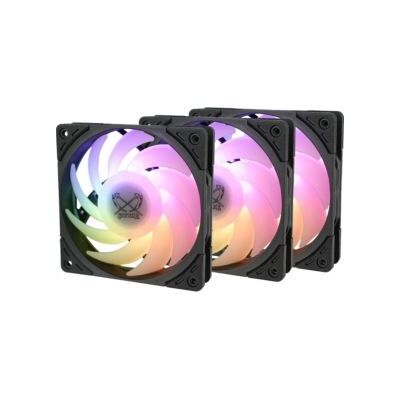 Scythe Wonder Tornado - 120MM - 3 PACK - Black - ARGB Scythe Wonder Tornado - 120MM - 3 PACK - Black - ARGB