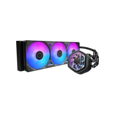 Cooler Master MasterLiquid Atmos II VRM Fan 360 - Zwart Cooler Master MasterLiquid Atmos II VRM Fan 360 - Zwart