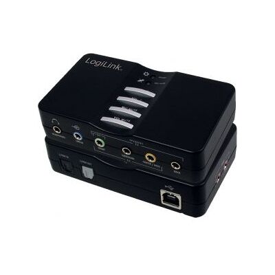 Logilink UA0099 Externe Geluidskaart - 7.1 Surround USB 2.0 Logilink UA0099 Externe Geluidskaart - 7.1 Surround USB 2.0