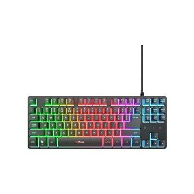 Trust GXT 833 Thado TKL Belgisch AZERTY Gaming Toetsenbord Trust GXT 833 Thado TKL Belgisch AZERTY Gaming Toetsenbord