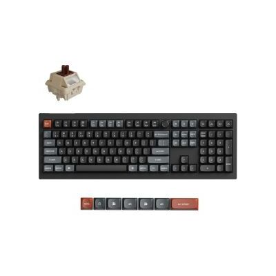 Keychron V6 Ultra Silk POM Brown Switch Draadloos Mechanisch Toetsenbord Keychron V6 Ultra Silk POM Brown Switch Draadloos Mechanisch Toetsenbord