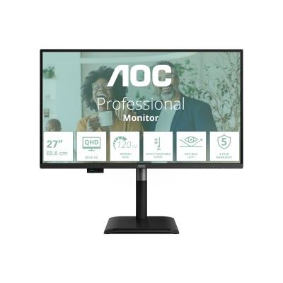 AOC Professional Q27P4CV 27 Quad HD 120Hz IPS Monitor AOC Professional Q27P4CV 27 Quad HD 120Hz IPS Monitor