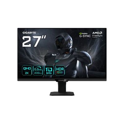 Gigabyte G27Q20T 27 Quad HD 200Hz IPS Gaming monitor Gigabyte G27Q20T 27 Quad HD 200Hz IPS Gaming monitor