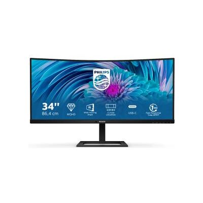 Philips E-Line E2 346E2CUAE/00 34 Wide Quad HD 100Hz USB-C Curved VA Monitor Philips E-Line E2 346E2CUAE/00 34 Wide Quad HD 100Hz USB-C Curved VA Monitor
