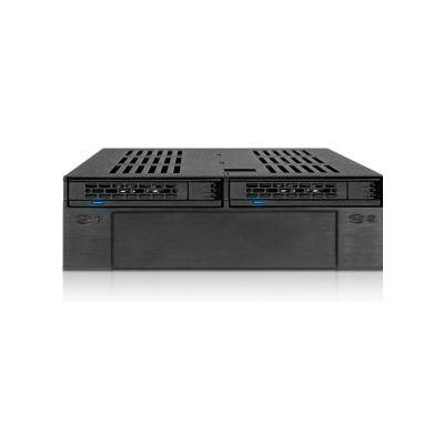 ICY BOX Icy Dock MB322SP-B 2x2,5 SATA mobile rack+3,5 SATA voor externe 5,25 ICY BOX Icy Dock MB322SP-B 2x2,5 SATA mobile rack+3,5 SATA voor externe 5,25