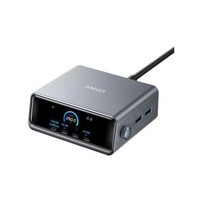 Anker Prime 250W GaN Oplader - Snel laden Anker Prime 250W GaN Oplader - Snel laden