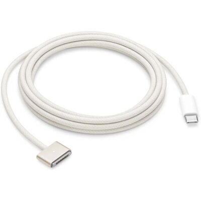 Apple Originele USB-C naar MagSafe 3 kabel - 2 meter - Starlight Apple Originele USB-C naar MagSafe 3 kabel - 2 meter - Starlight