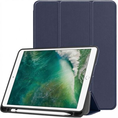 imoshion Trifold Bookcase voor de Apple iPad 6 (2018) 9.7 inch / iPad 5 (2017) 9.7 inch / Air 2 (2014)/Air 1 (2013) - Donkerblauw imoshion Trifold Bookcase voor de Apple iPad 6 (2018) 9.7 inch / iPad 5 (2017) 9.7 inch / Air 2 (2014)/Air 1 (2013) - Donkerblauw