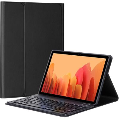Accezz Bluetooth Keyboard Bookcase voor de Samsung Galaxy Tab A7 - QWERTY / NL - Zwart Accezz Bluetooth Keyboard Bookcase voor de Samsung Galaxy Tab A7 - QWERTY / NL - Zwart