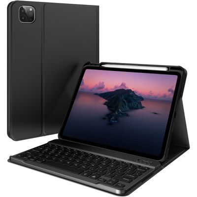 Accezz Bluetooth Keyboard Bookcase voor de Apple iPad Air 11 inch (2026) M4 / (2025) M3 / (2024) M2 / Air 5 (2022) / Air 4 (2020) / Pro 11 (18/20/21/22) - QWERTY / NL - Zwart Accezz Bluetooth Keyboard Bookcase voor de Apple iPad Air 11 inch (2026) M4 / (2025) M3 / (2024) M2 / Air 5 (2022) / Air 4 (2020) / Pro 11 (18/20/21/22) - QWERTY / NL - Zwart