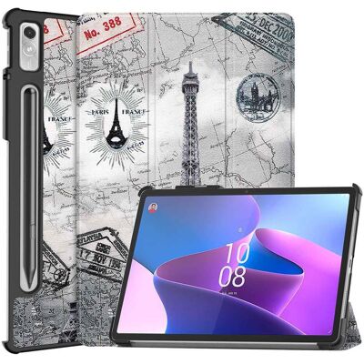 imoshion Design Trifold Bookcase voor de Lenovo Tab P11 Pro (2nd gen) - Parijs imoshion Design Trifold Bookcase voor de Lenovo Tab P11 Pro (2nd gen) - Parijs