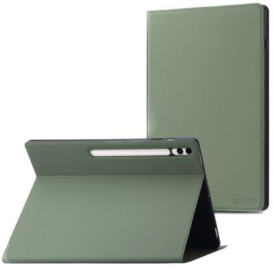 Accezz Classic Tablet Case voor de Samsung Galaxy Tab S10 Plus / Tab S9 FE Plus / Tab S9 Plus - Groen Accezz Classic Tablet Case voor de Samsung Galaxy Tab S10 Plus / Tab S9 FE Plus / Tab S9 Plus - Groen