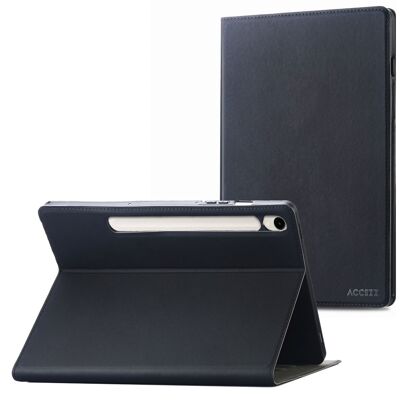 Accezz Classic Tablet Case voor de Samsung Galaxy Tab S10 Ultra / Tab S9 Ultra - Zwart Accezz Classic Tablet Case voor de Samsung Galaxy Tab S10 Ultra / Tab S9 Ultra - Zwart