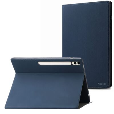 Accezz Classic Tablet Case voor de Samsung Galaxy Tab S10 Plus / Tab S9 FE Plus / Tab S9 Plus - Donkerblauw Accezz Classic Tablet Case voor de Samsung Galaxy Tab S10 Plus / Tab S9 FE Plus / Tab S9 Plus - Donkerblauw