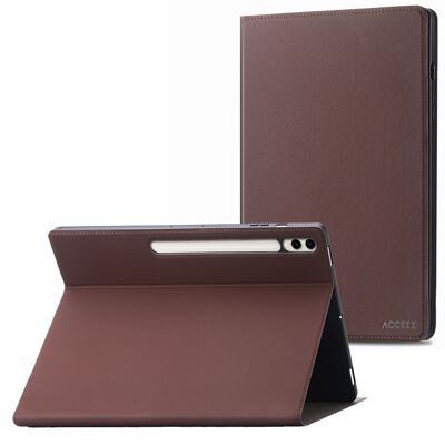 Accezz Classic Tablet Case voor de Samsung Galaxy Tab S10 Plus / Tab S9 FE Plus / Tab S9 Plus - Bruin Accezz Classic Tablet Case voor de Samsung Galaxy Tab S10 Plus / Tab S9 FE Plus / Tab S9 Plus - Bruin