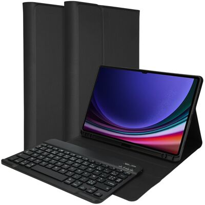 Accezz Bluetooth Keyboard Bookcase voor de Samsung Galaxy Tab S9 11.0 inch - AZERTY / FR - Zwart Accezz Bluetooth Keyboard Bookcase voor de Samsung Galaxy Tab S9 11.0 inch - AZERTY / FR - Zwart